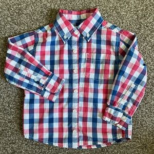 Crown & Ivy Kids Long Sleeved Button Down Shirt 2Tl